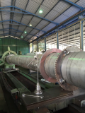 Continuous carbonization _ activation rotary kiln
